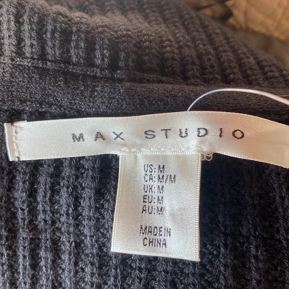 💥Max Studio Zipper Shaker Stitch Sweater🎁 - Picture 7 of 7